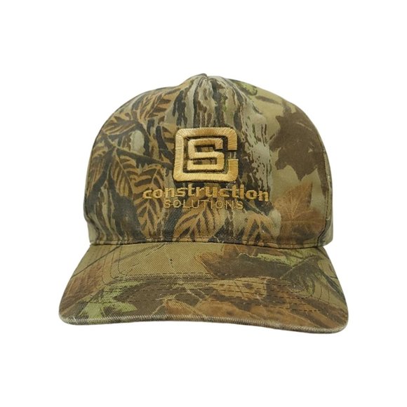 Vintage Realtree Camo Snapback Cap Trucker Hunter Baseball Hat USA Made - Picture 10 of 14